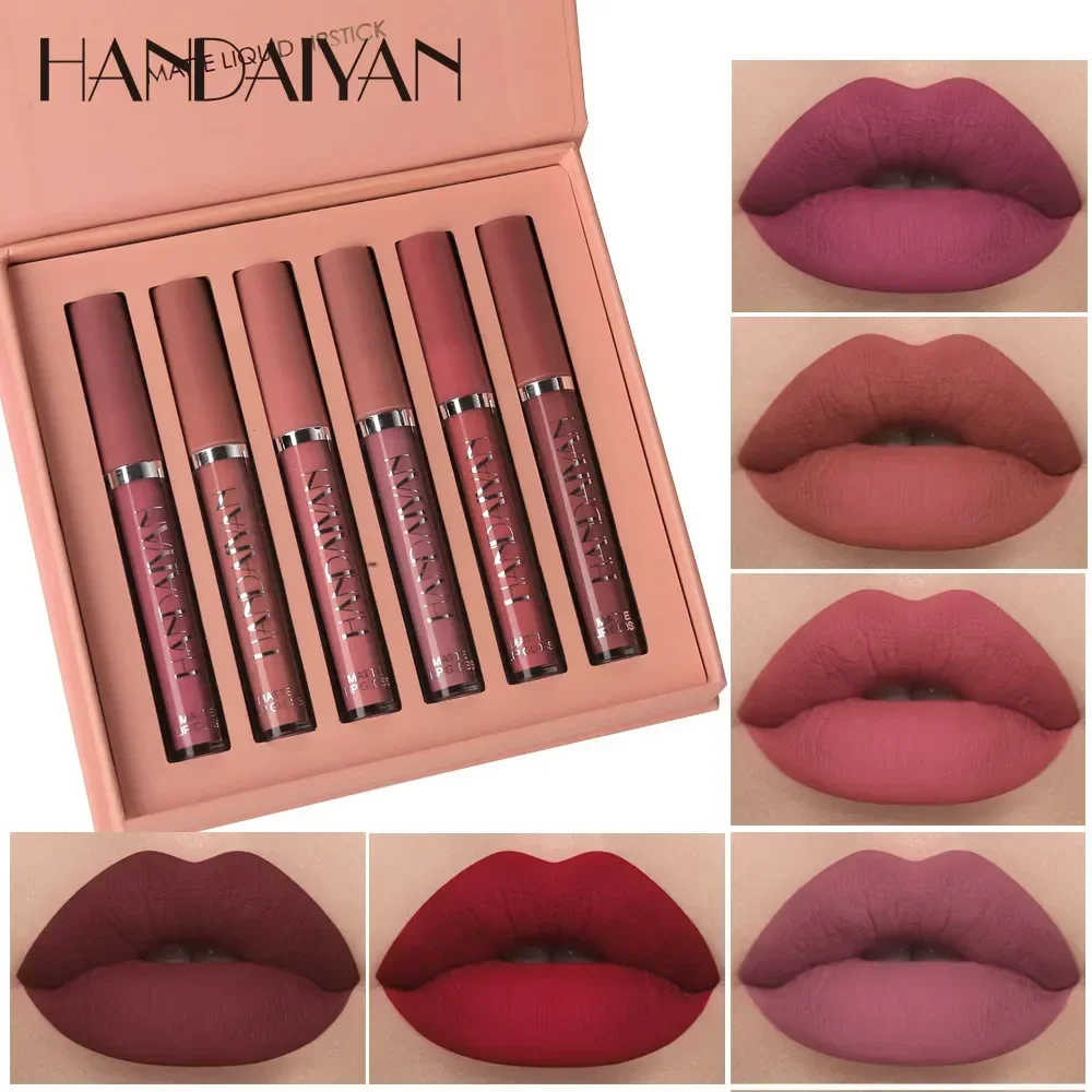 Lip Tint Korean - HANDAIYAN 6 szt. Zestaw szminek makijaż