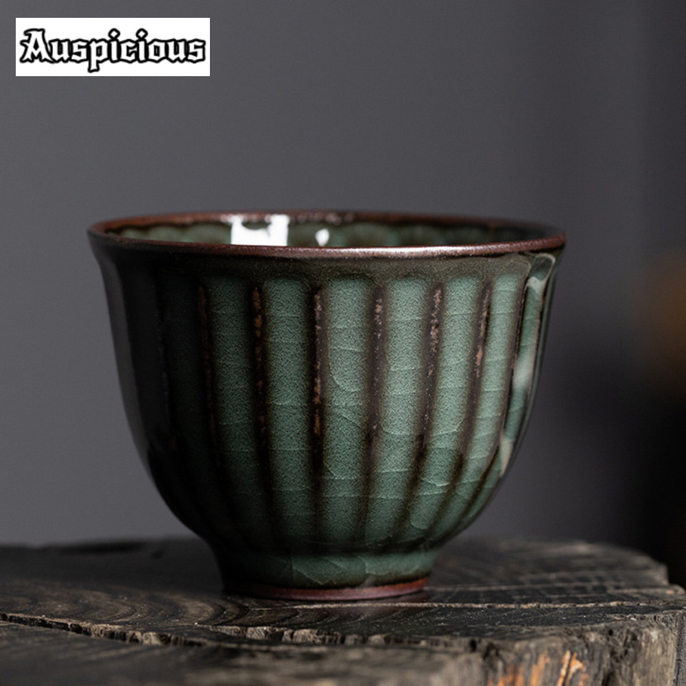 Celadon Ceramic Cup - 85ml Ręcznie robiona filiżanka ceramiczna Ge