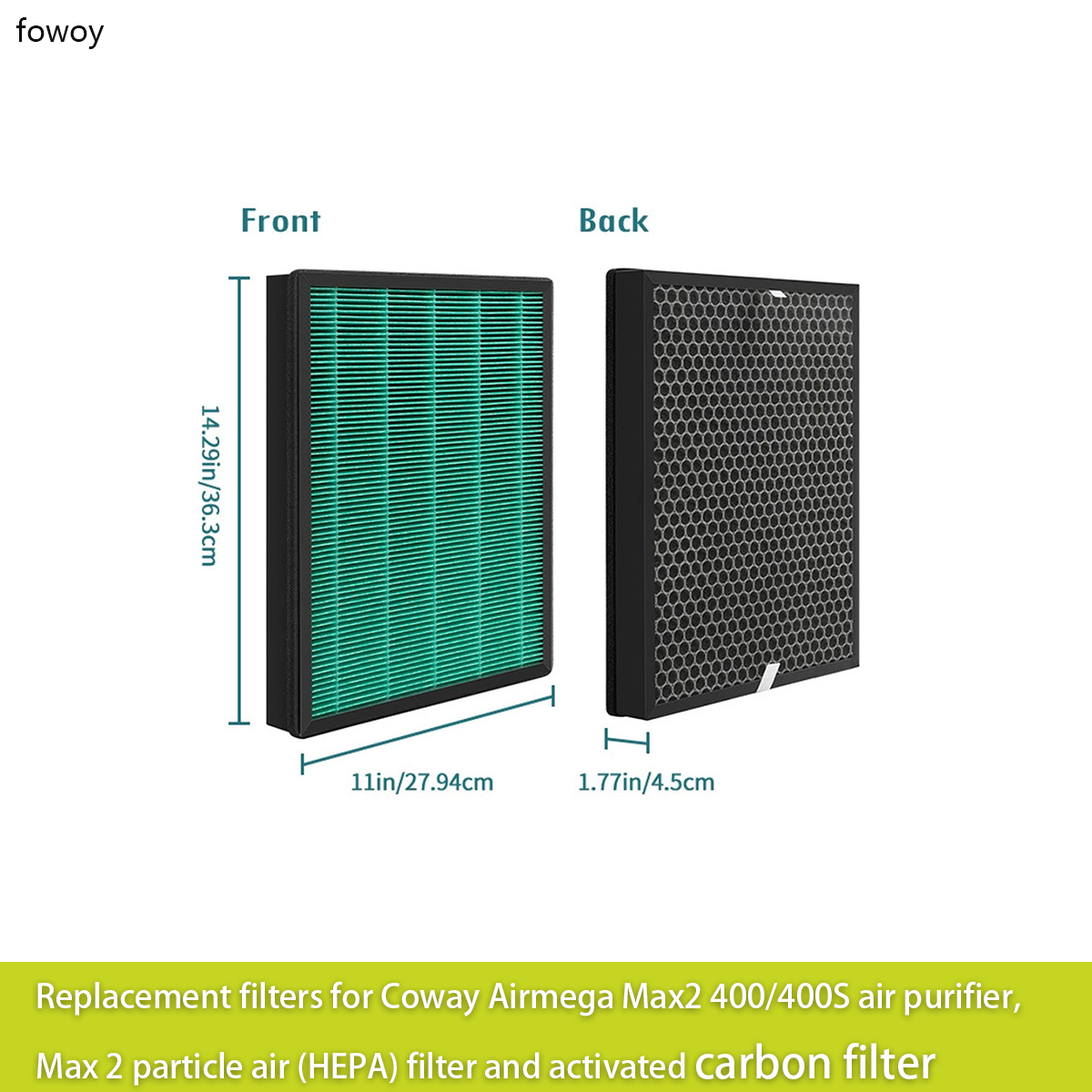 Coway Air Purifier Airmega 400 - Filtry zamienne do oczyszczacza powietrza Coway
