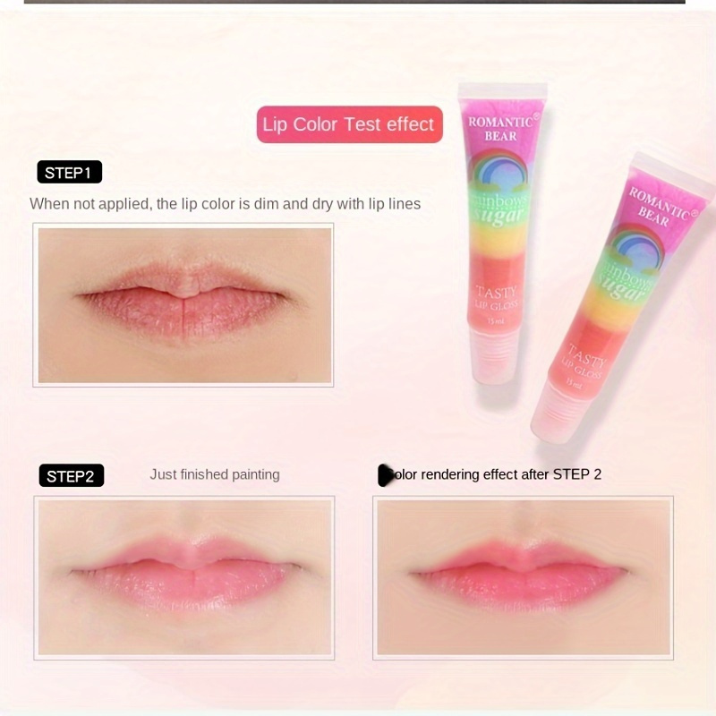 15 szt. Błyszczyk do ust z efe – Lip Tint Korean recenzja i cena