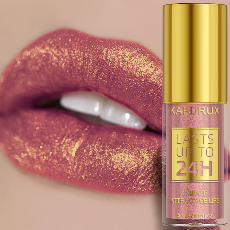 1 szt. Brokatowy Metaliczny Bł – Lip Tint Korean recenzja i cena