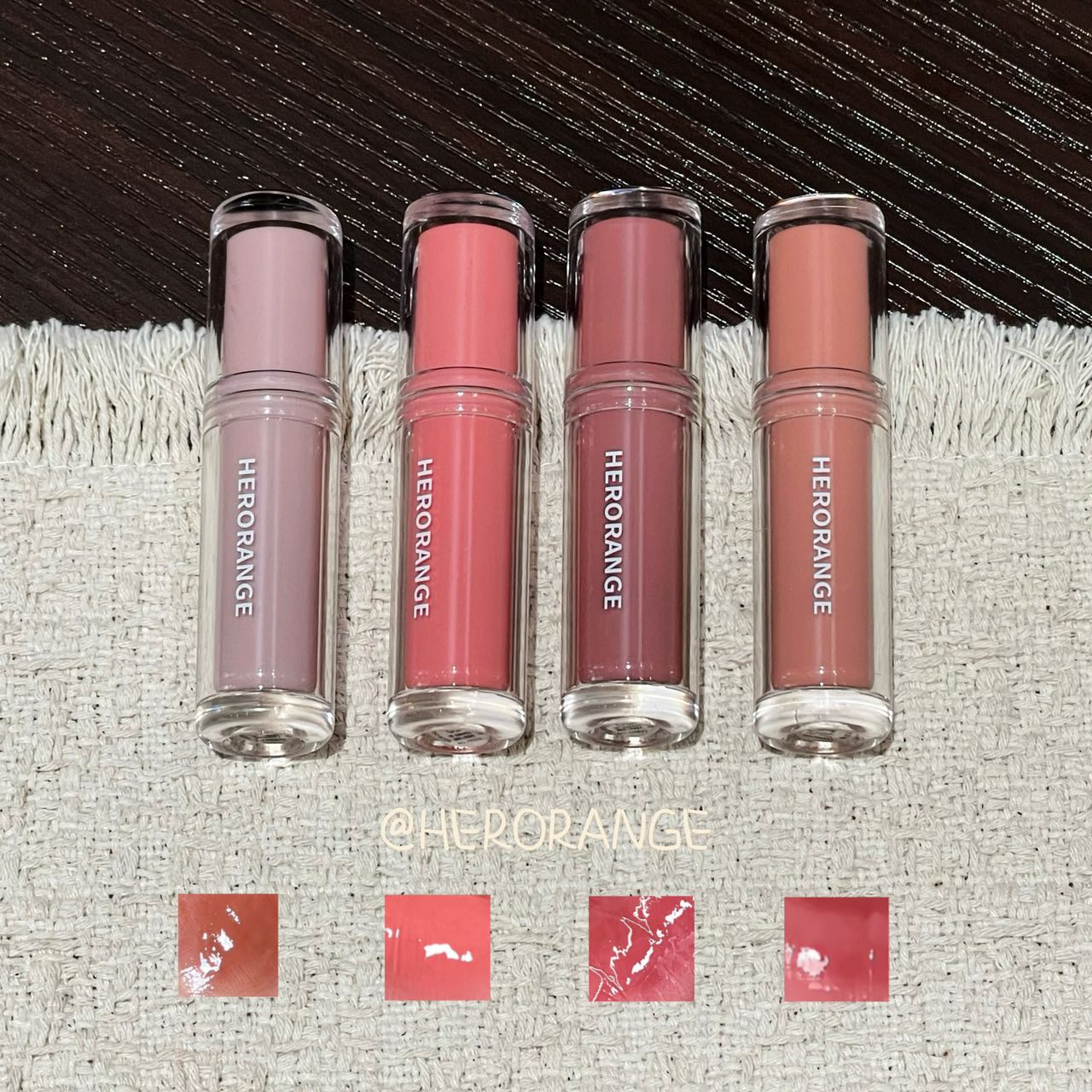 Herorange Odświeżający Błyszcz – Lip Tint Korean recenzja i cena