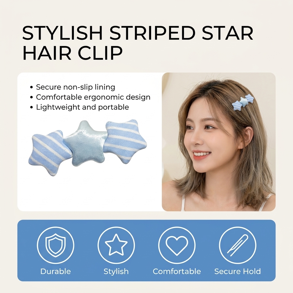 Urocza spinka do włosów w kszt – Korean Daily Lifestyle recenzja i cena