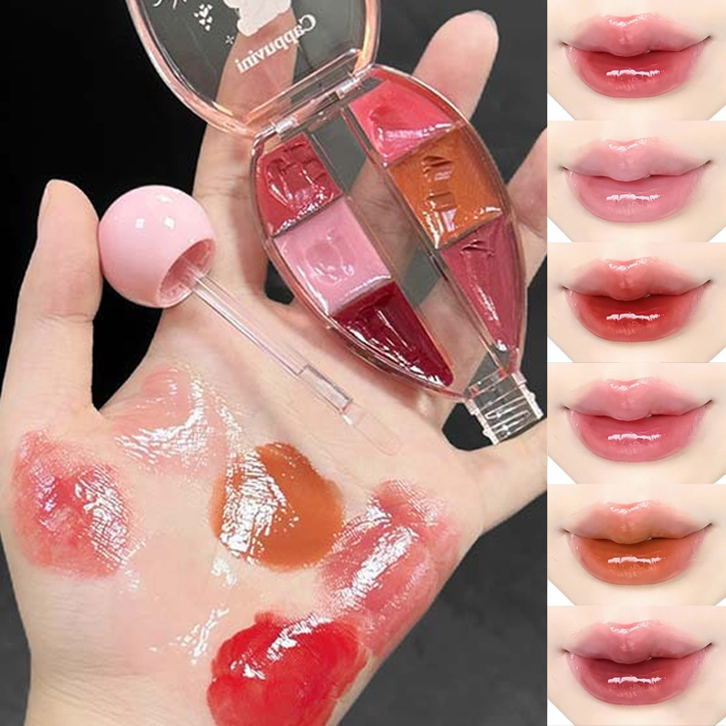 Paleta Błyszczyków do Ust z Ef – Lip Tint Korean recenzja i cena