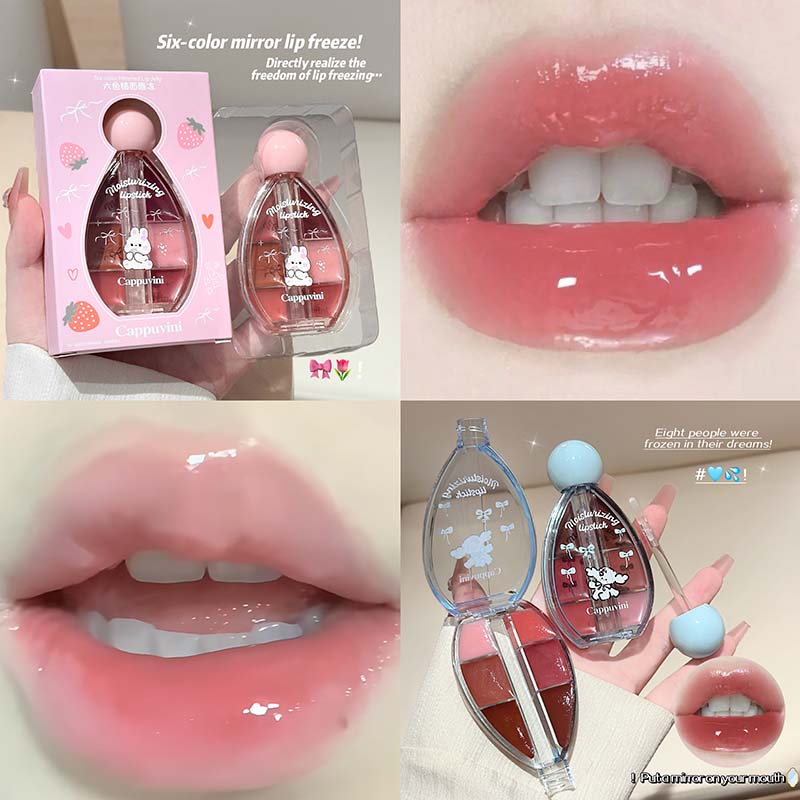 Paleta Błyszczyków do Ust z Ef – Lip Tint Korean recenzja i cena