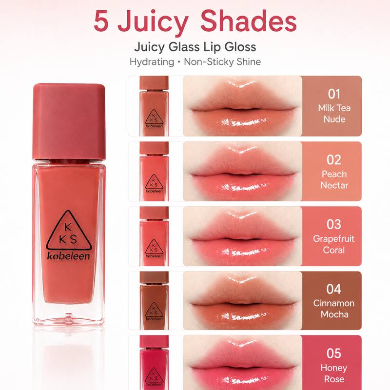 K-Beauty Juicy Glass Lip Gloss – Lip Tint Korean recenzja i cena