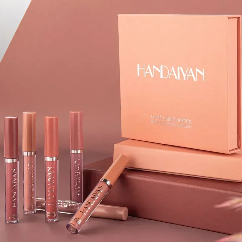 HANDAIYAN 6 szt. Zestaw szmine – Lip Tint Korean recenzja i cena