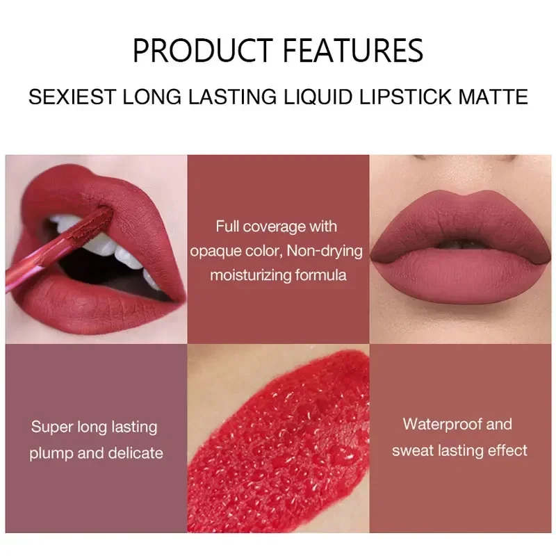 HANDAIYAN 6 szt. Zestaw szmine – Lip Tint Korean recenzja i cena