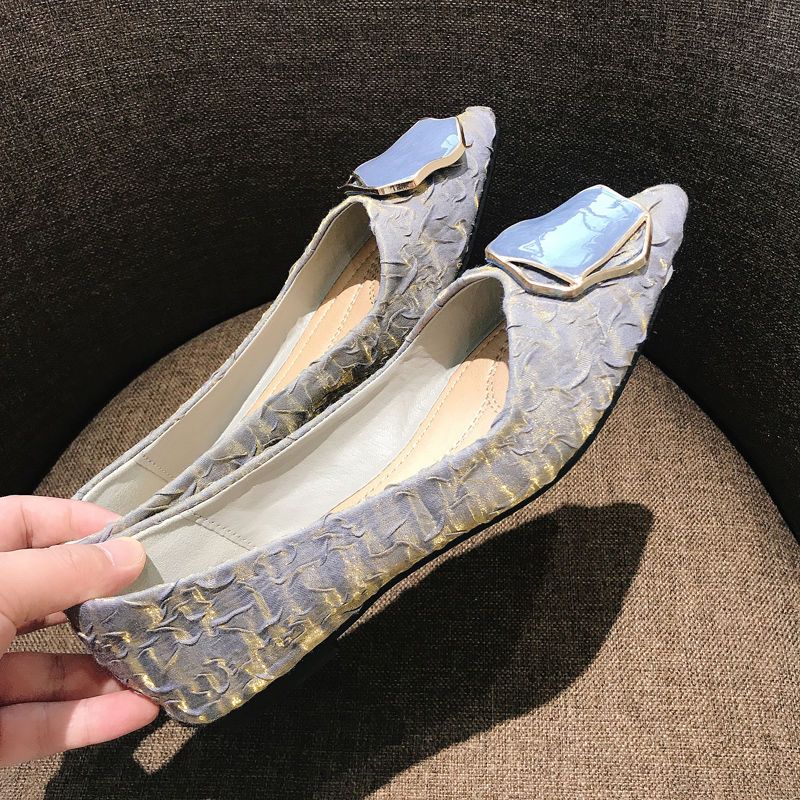 Damskie buty płaskie z ostrym  – Korean Daily Lifestyle recenzja i cena