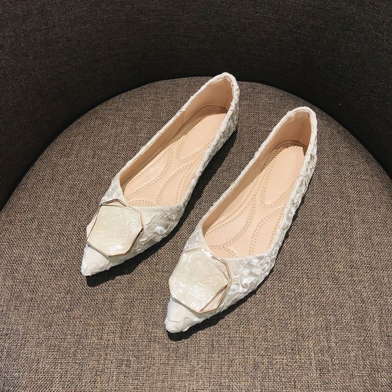 Damskie buty płaskie z ostrym  – Korean Daily Lifestyle recenzja i cena