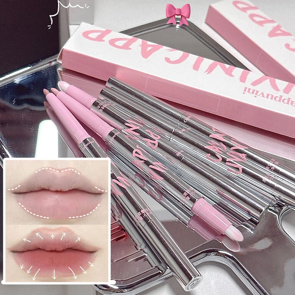 Nude konturówka do ust z pędze – Lip Tint Korean recenzja i cena