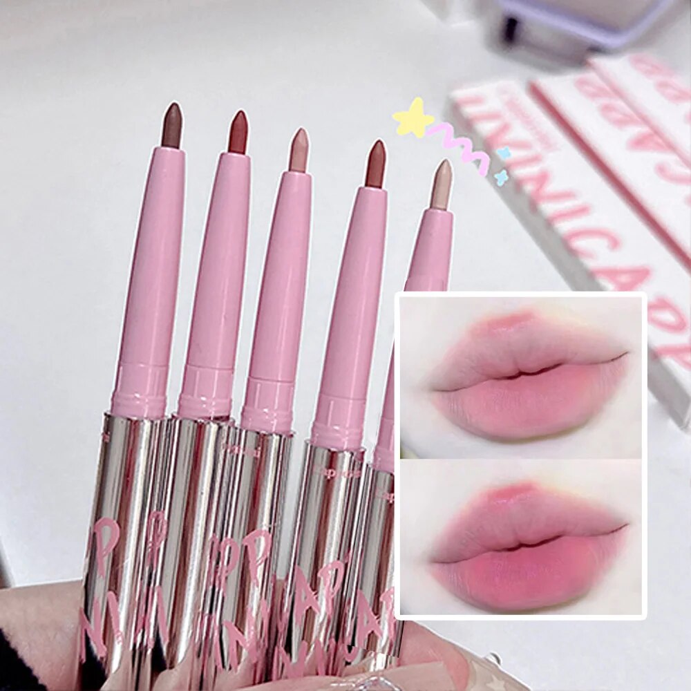 Nude konturówka do ust z pędze – Lip Tint Korean recenzja i cena
